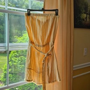 Strapless Summer Dress